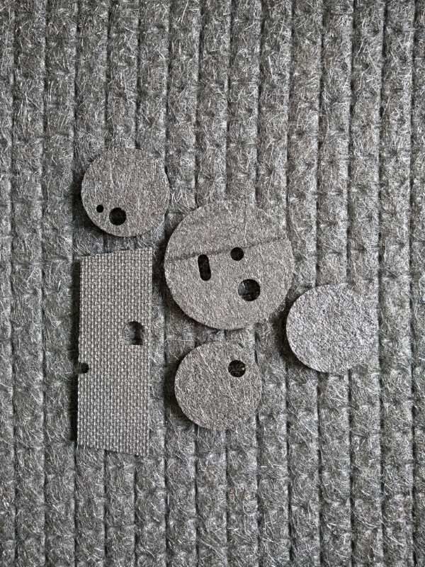 烧结毡使用时各层在高温下有何转变？？？？